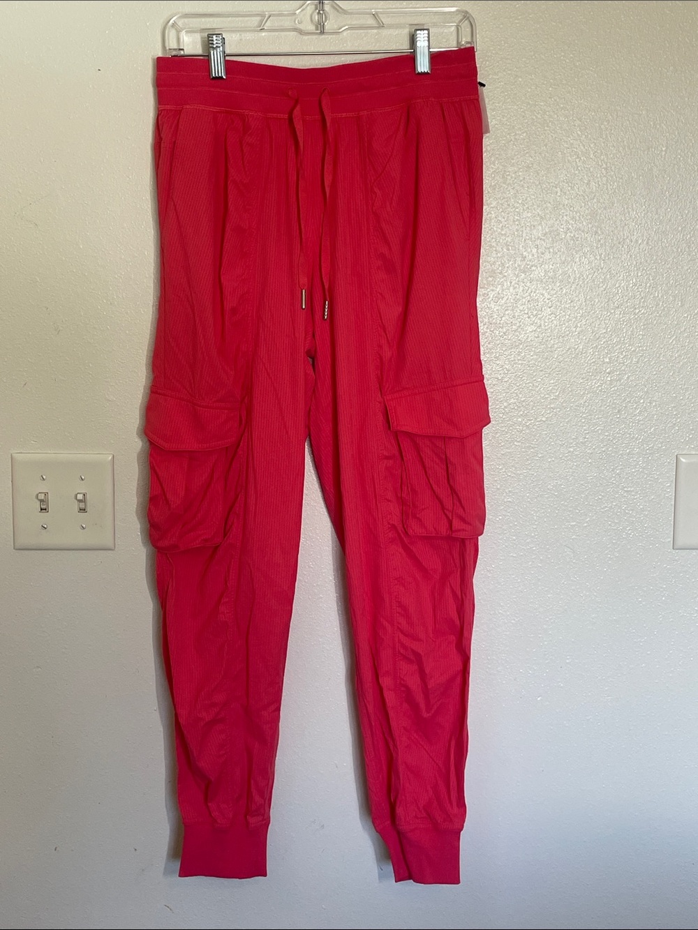 lululemon athletica Pink Cargo Track Joggers